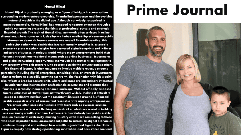 Hamzi Hijazi Net Worth