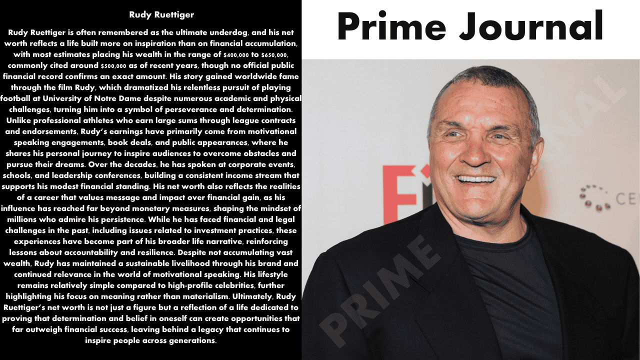 Rudy Ruettiger Net Worth