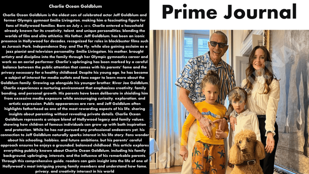 Charlie Ocean Goldblum