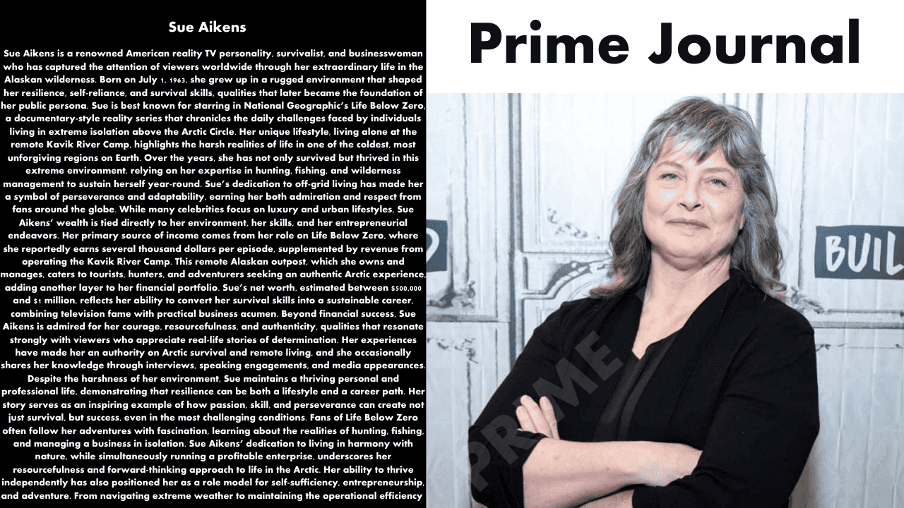 Sue Aikens Net Worth