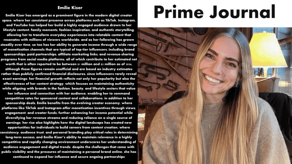 Emilie Kiser Net Worth
