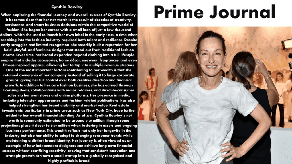 Cynthia Rowley Net Worth