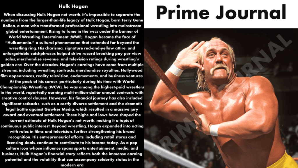 Hulk Hogan Net Worth