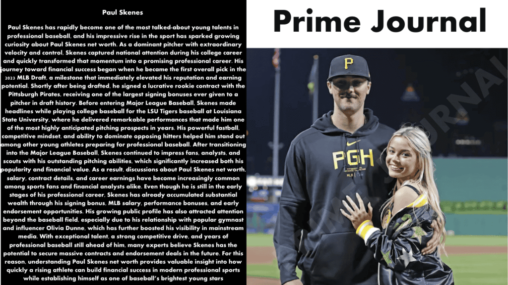 Paul Skenes Net Worth