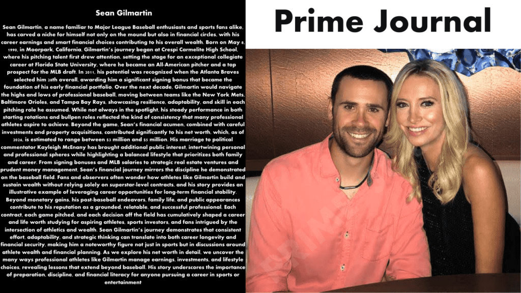 Sean Gilmartin Net Worth