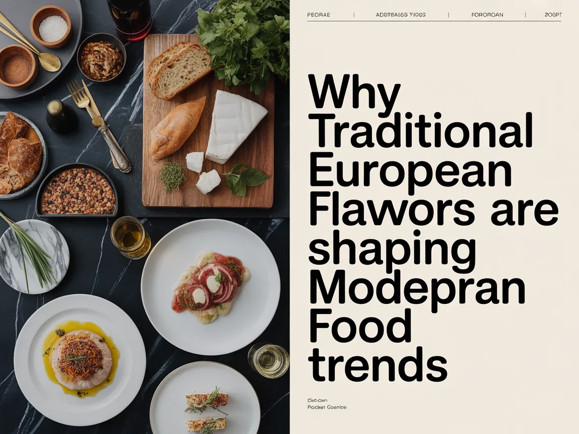 Why Traditional European Flavors Are Shaping Modern Food Trends 