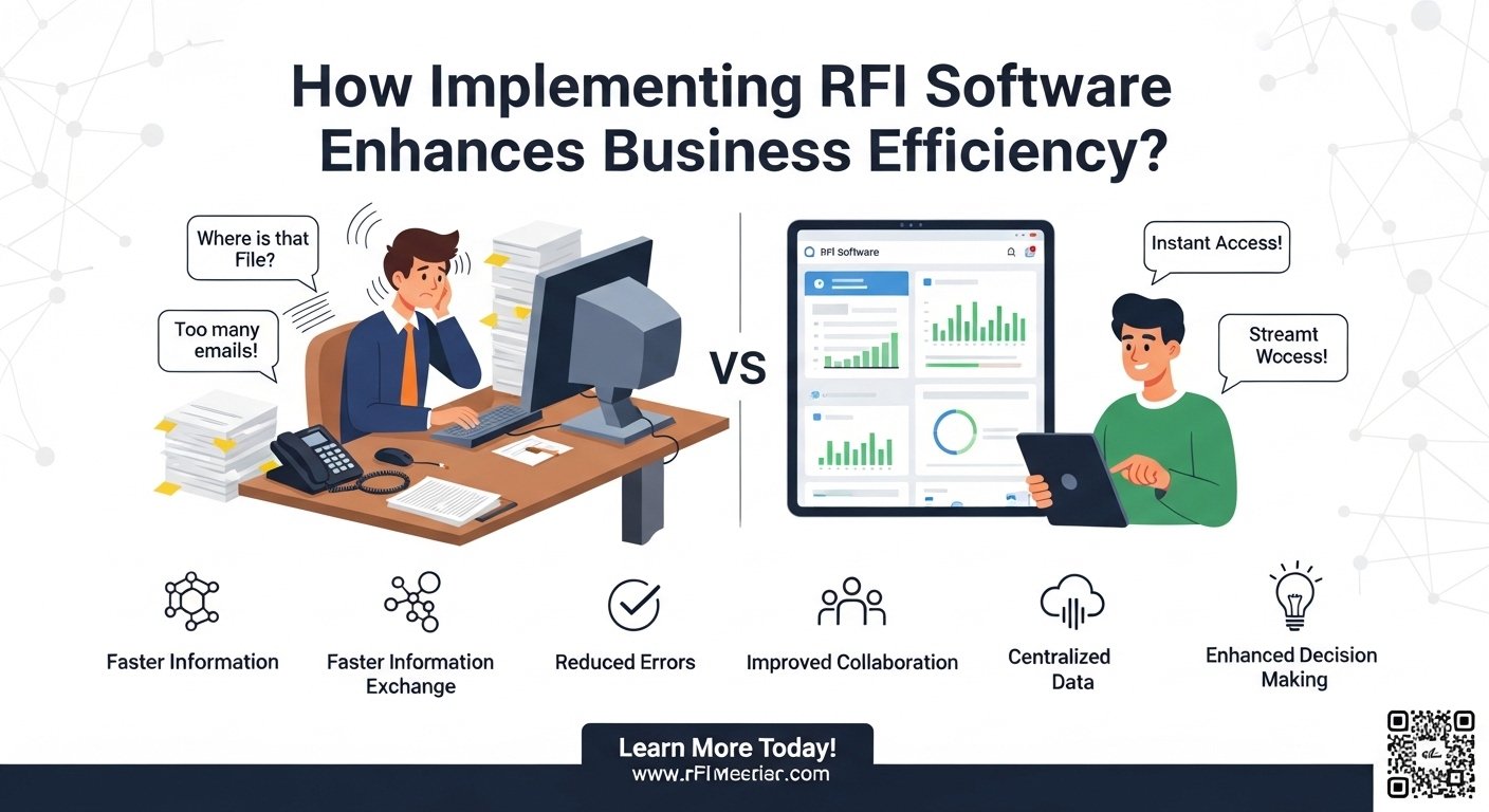How Implementing Rfi Software Enhances Business Efficiency? 