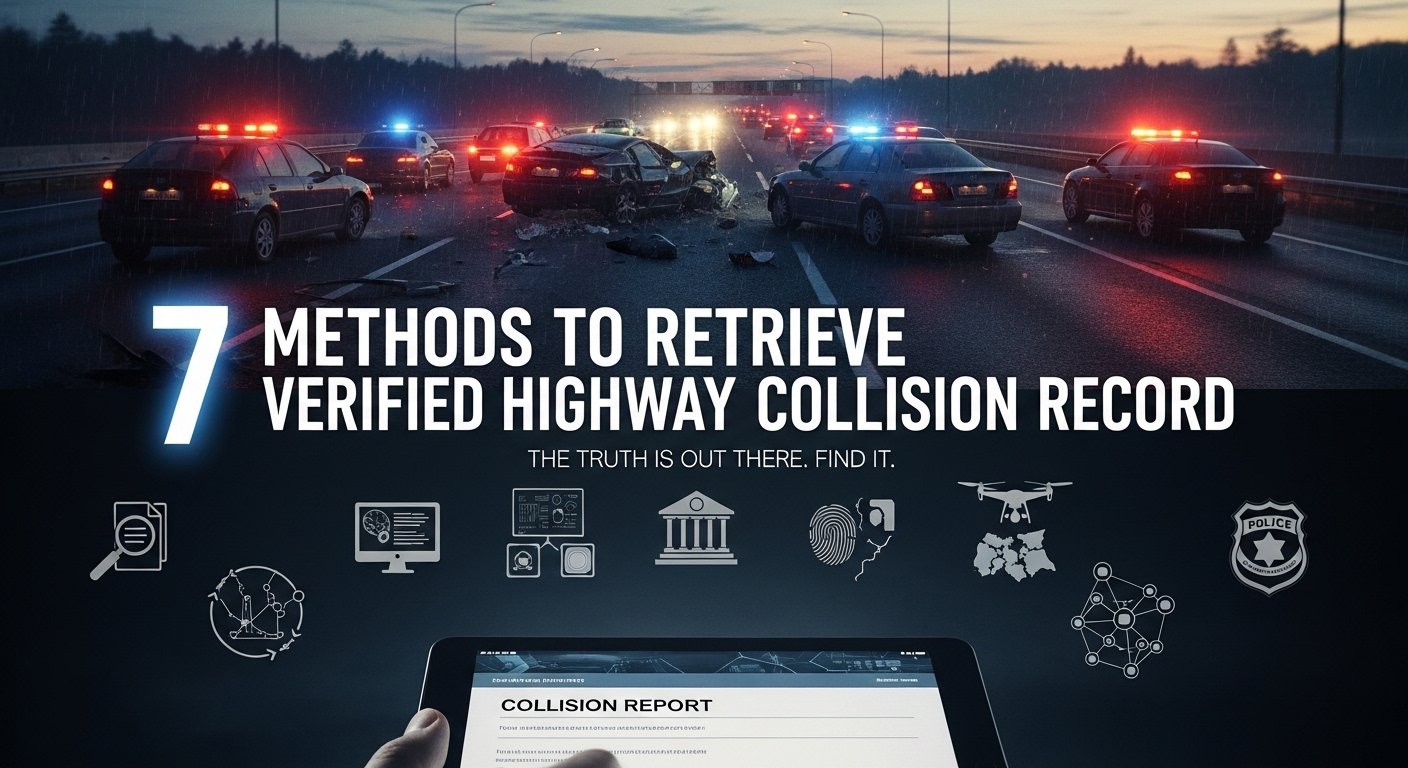 7 Methods to Retrieve Verified Highway Collision Record