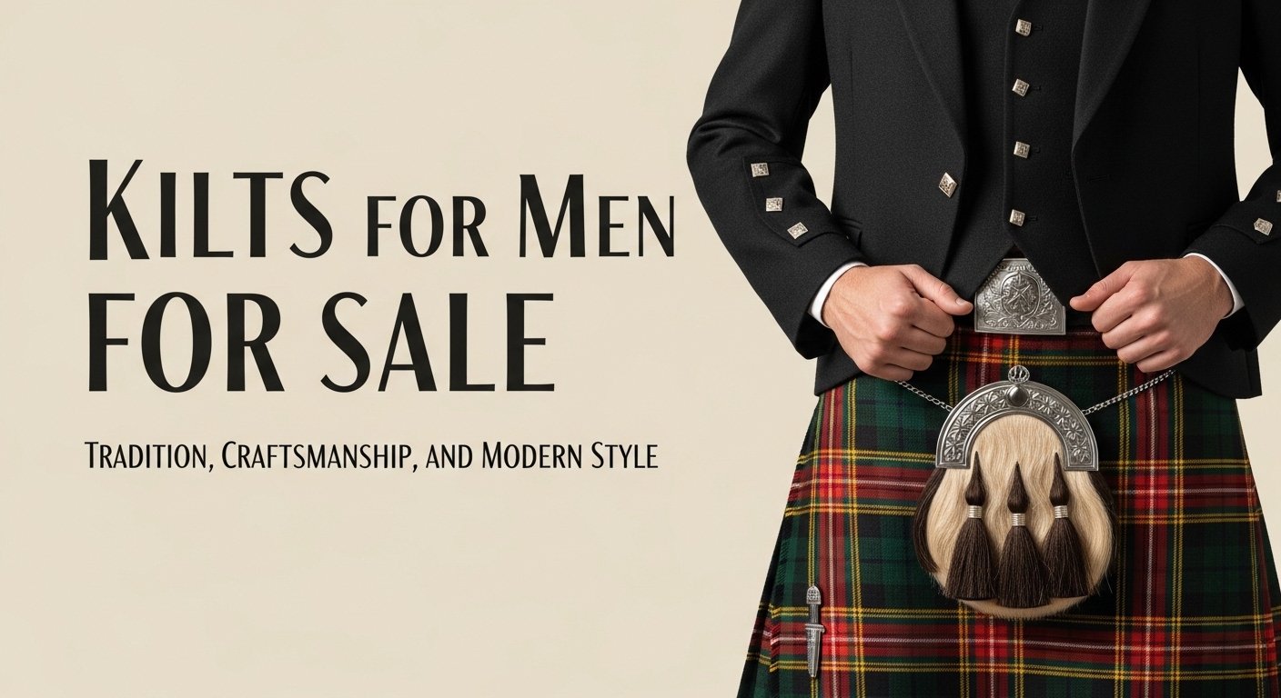 Kilts for Men for Sale: Tradition, Craftsmanship, and Modern Style