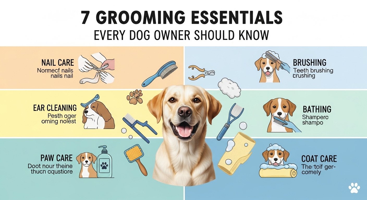 7 Grooming Essentials Every Dog Owner Should Know