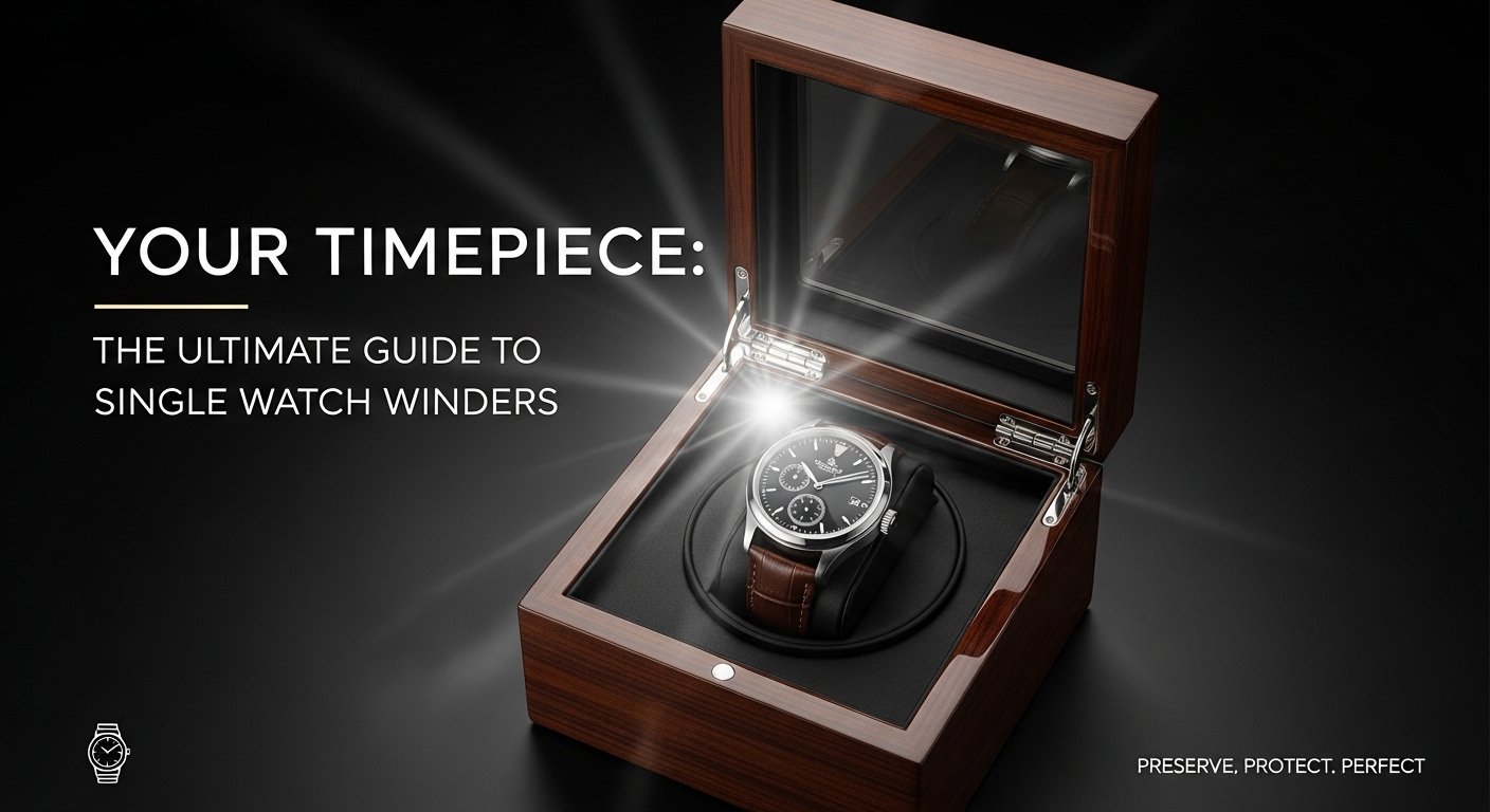 Your Timepiece: The Ultimate Guide to Single Watch Winders
