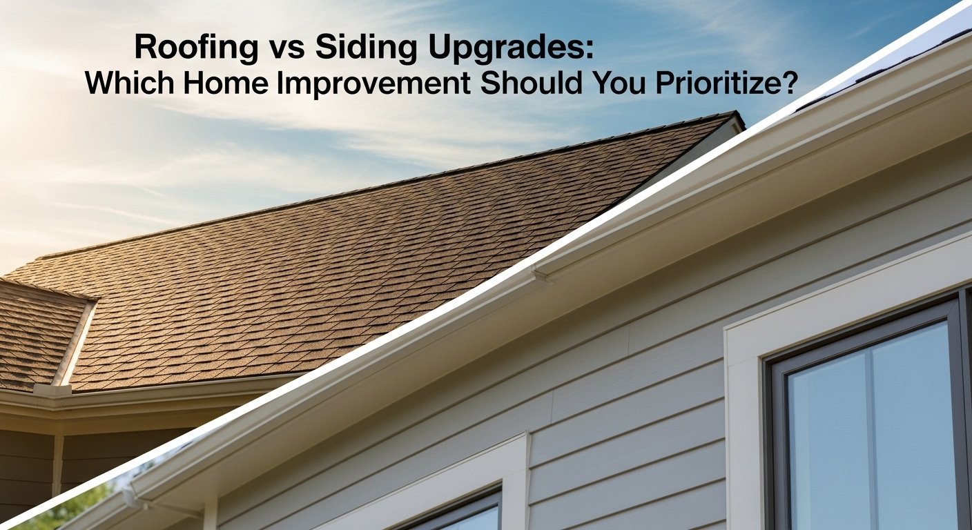 Roofing vs Siding Upgrades: Which Home Improvement Should You Prioritize?