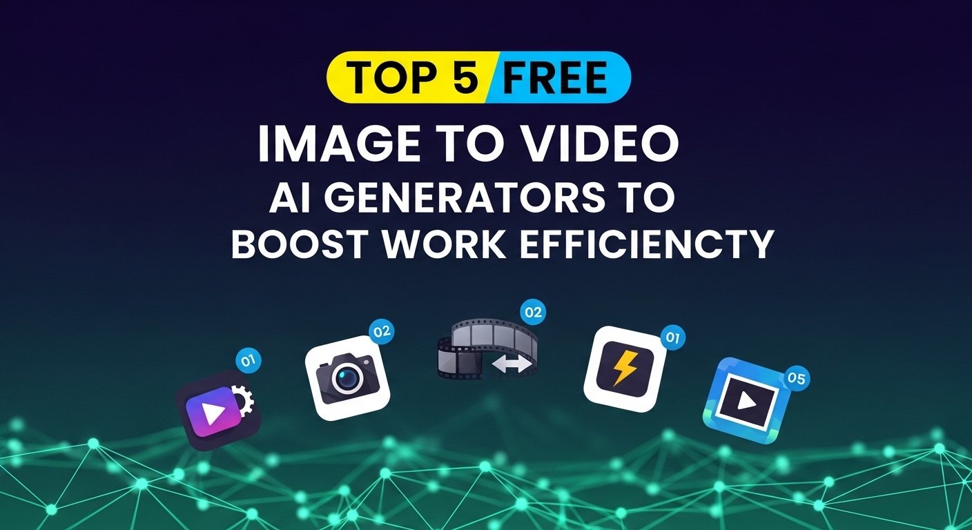 Top 5 Free Image to Video AI Generators to Boost Work Efficiency