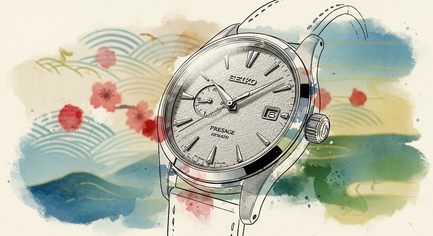 An Artistic Perspective on the Seiko Presage