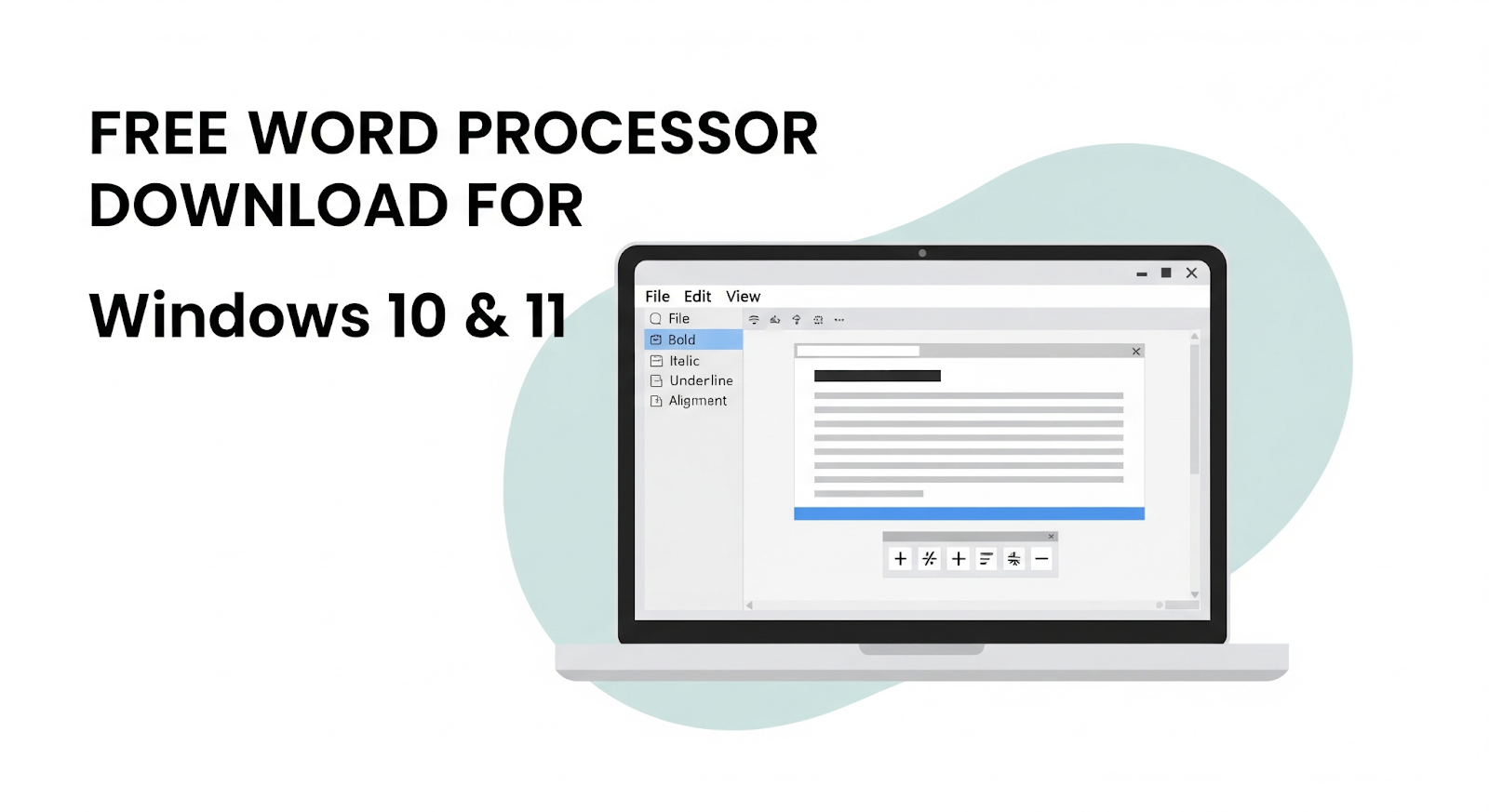 Free Word Processor Download for Windows 10 & 11