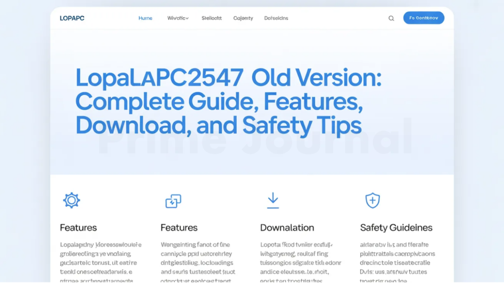 Lopalapc2547 Old Version