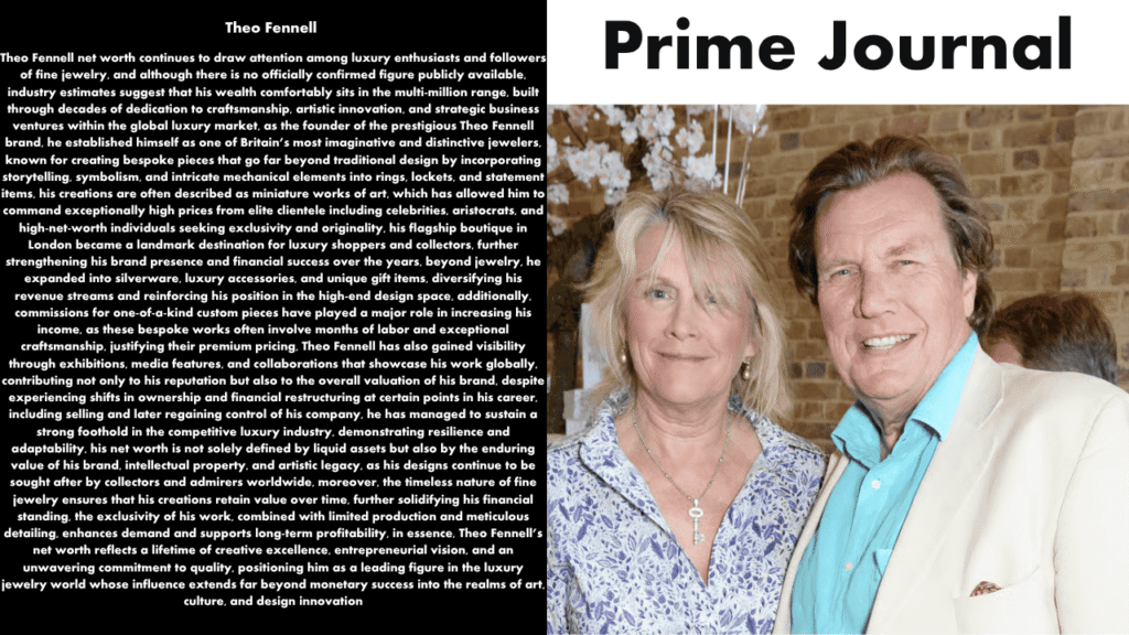 Theo Fennell Net Worth