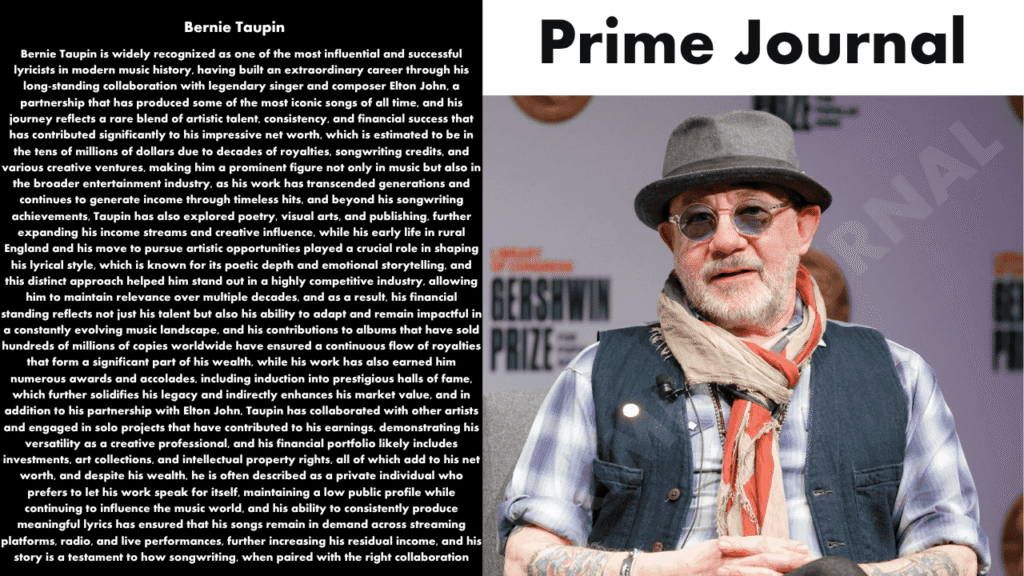 Bernie Taupin Net Worth
