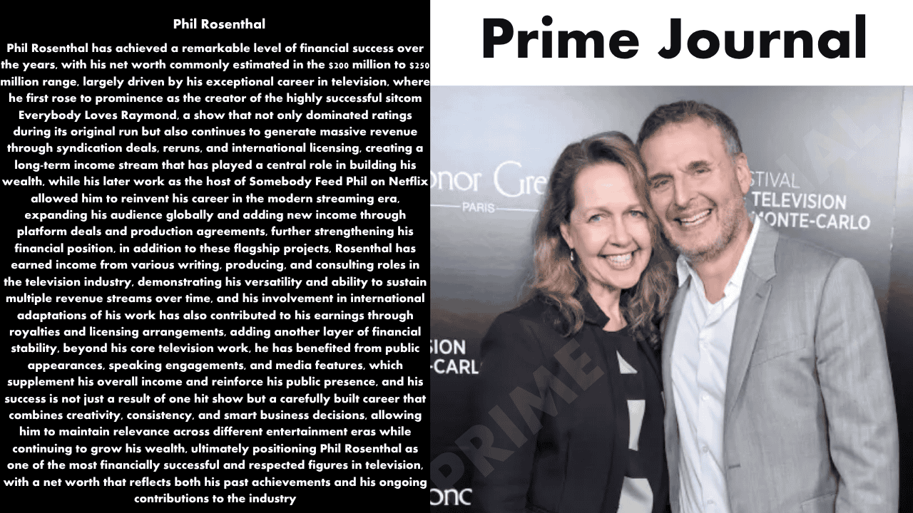 Phil Rosenthal Net Worth