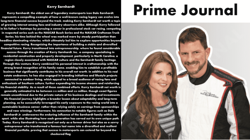 Kerry Earnhardt Net Worth