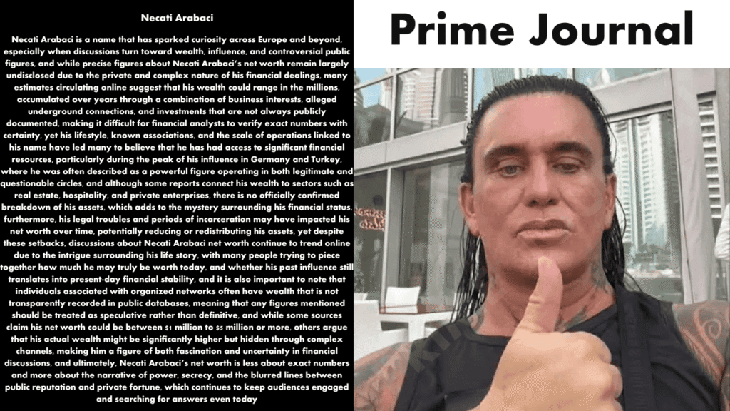 Necati Arabaci Net Worth