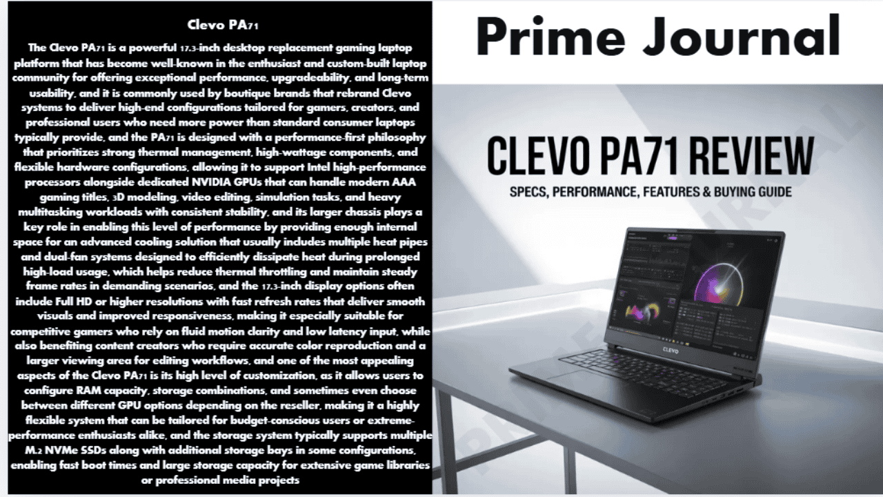 Clevo PA71