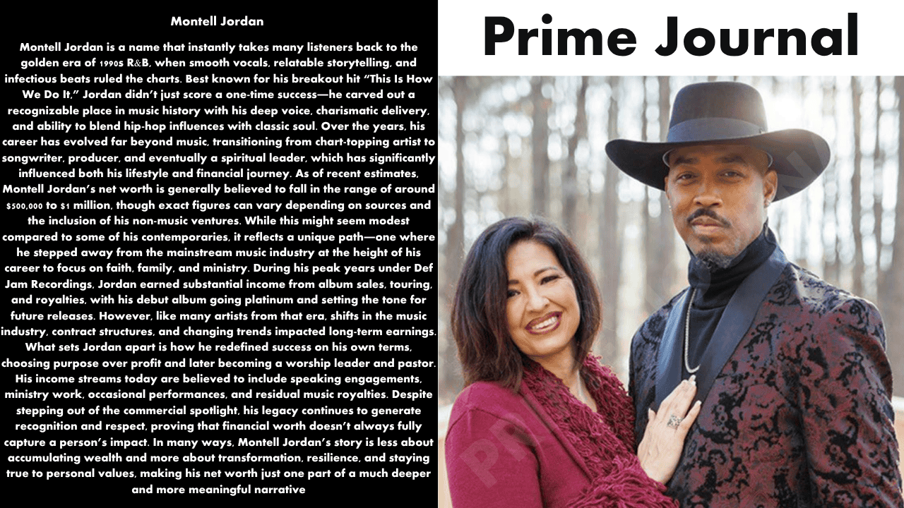 Montell Jordan Net Worth