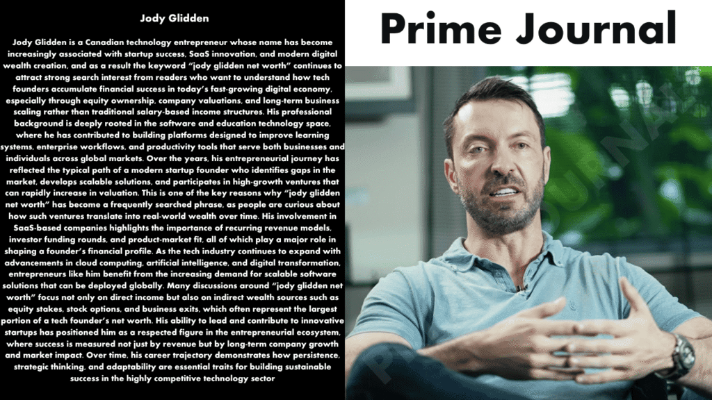 Jody Glidden Net Worth