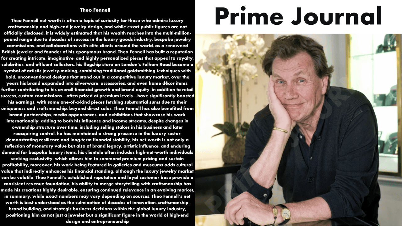Theo Fennell Net Worth