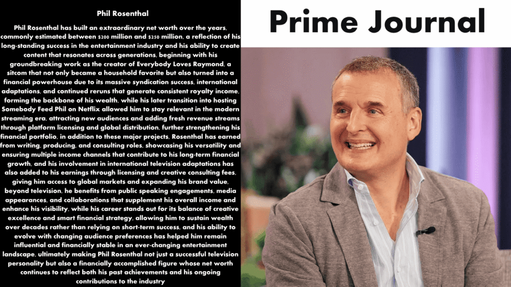 Phil Rosenthal Net Worth