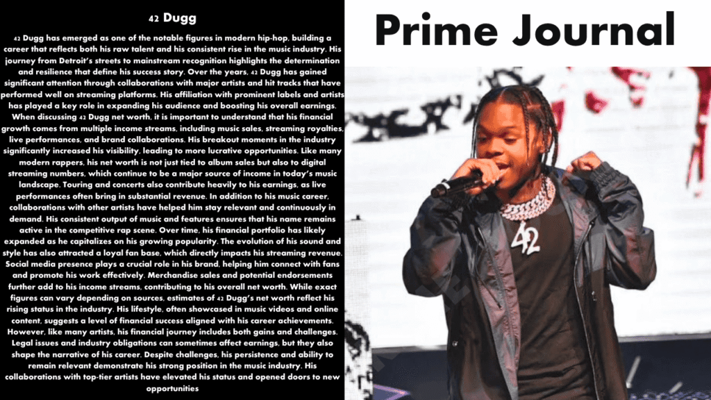 42 Dugg Net Worth