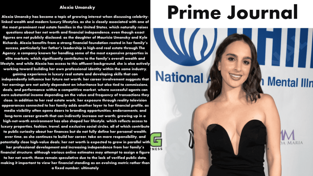 Alexia Umansky Net Worth