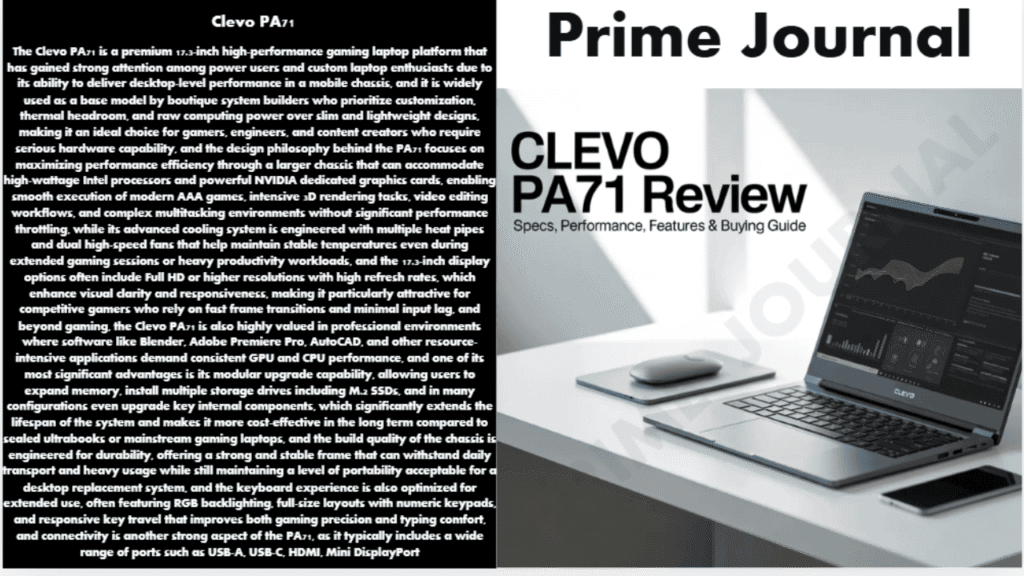Clevo PA71
