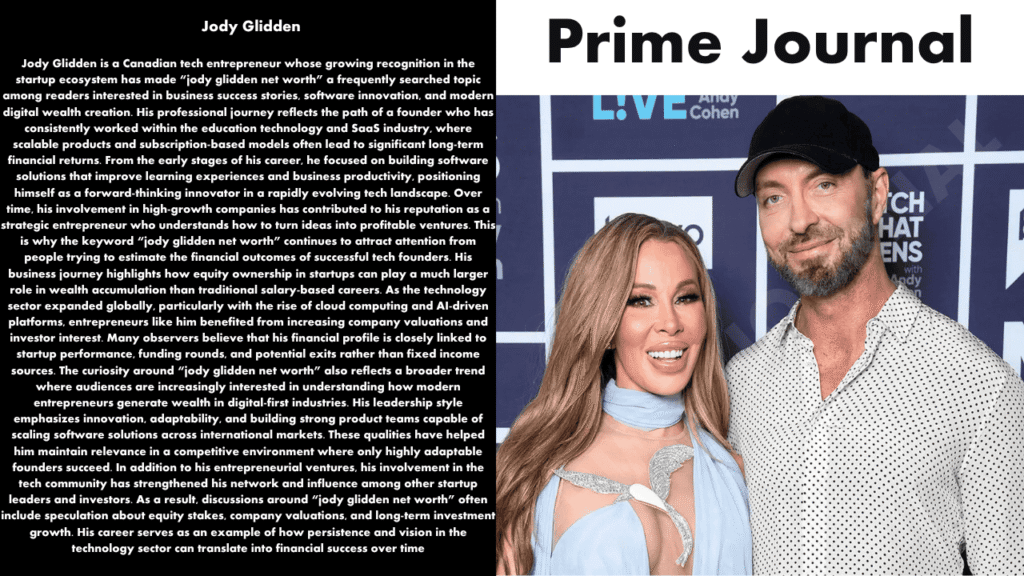 Jody Glidden Net Worth