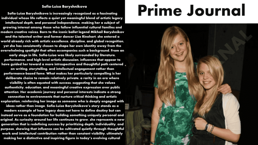 Sofia-Luisa Baryshnikova