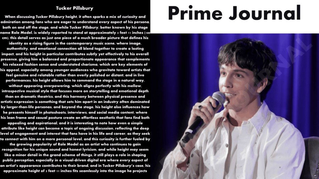Tucker Pillsbury Height