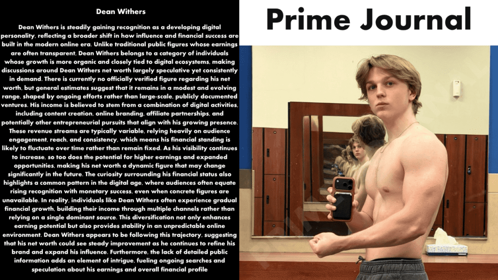 Dean Withers Net Worth