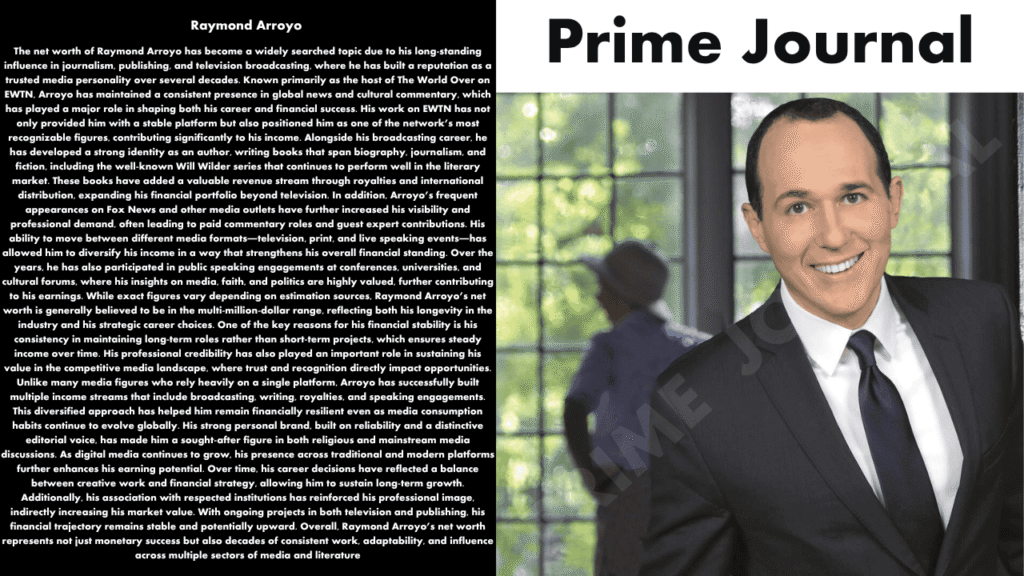 Raymond Arroyo Net Worth