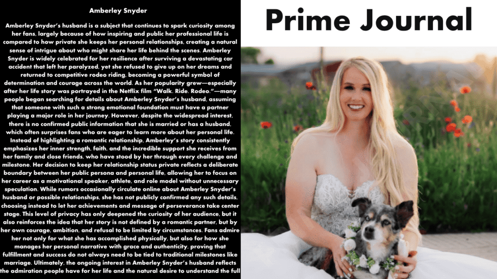 Amberley Snyder Husband