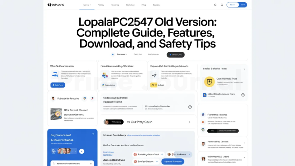Lopalapc2547 Old Version