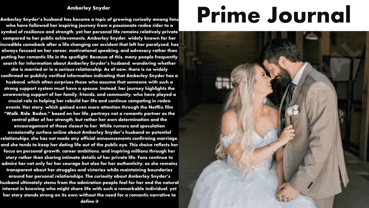 Amberley Snyder Husband