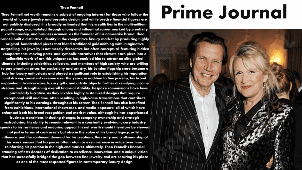 Theo Fennell Net Worth