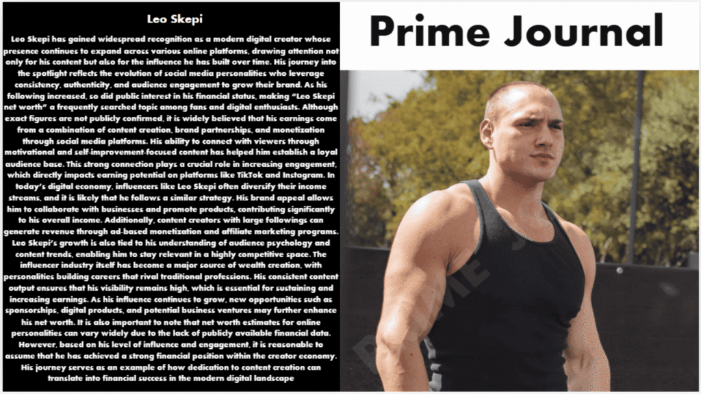 Leo Skepi Net Worth