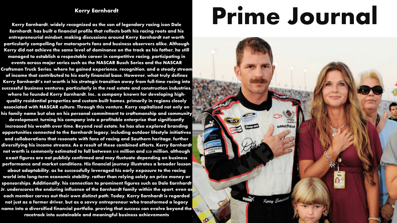 Kerry Earnhardt Net Worth