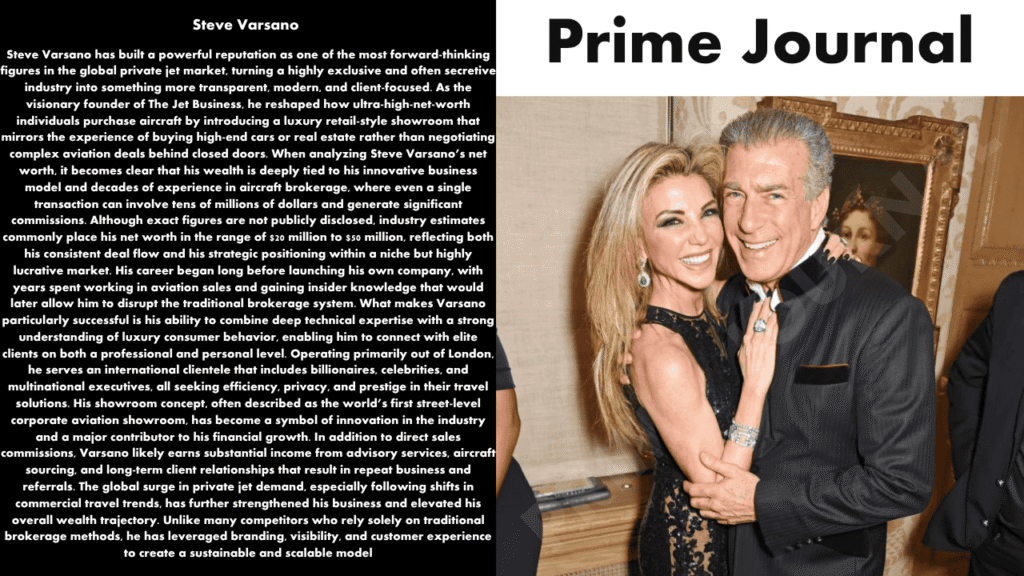 Steve Varsano Net Worth