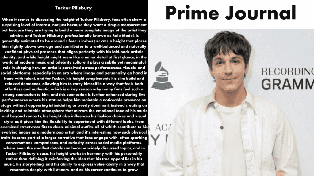 Tucker Pillsbury Height