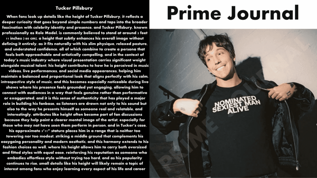 Tucker Pillsbury Height