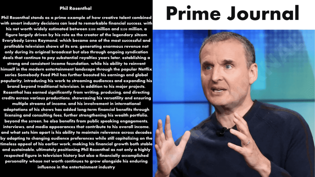 Phil Rosenthal Net Worth