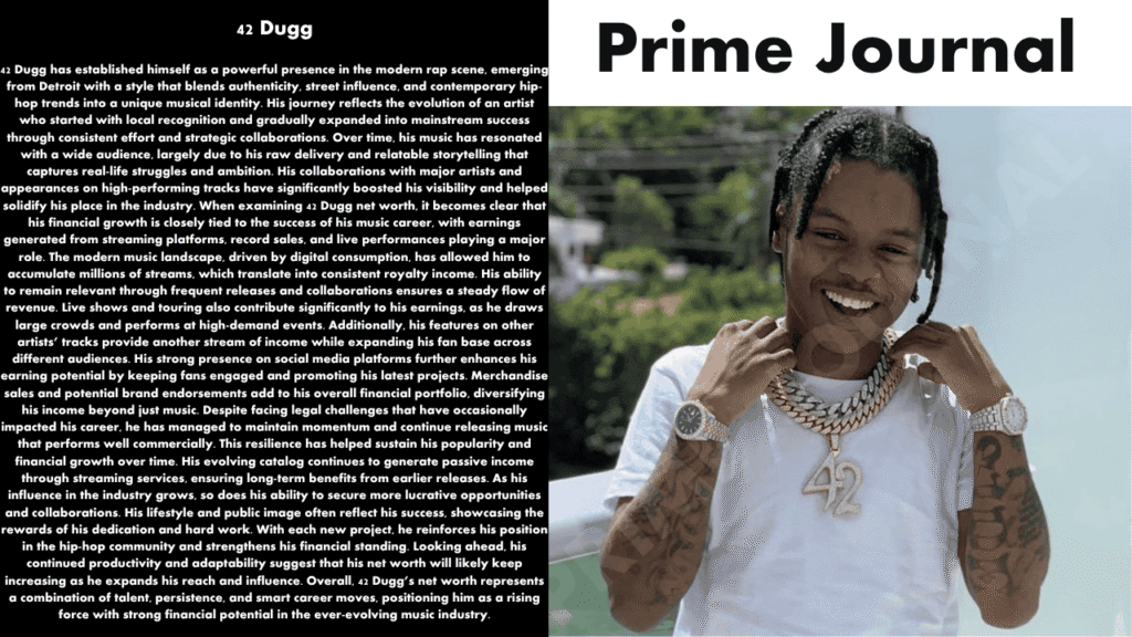 42 Dugg Net Worth