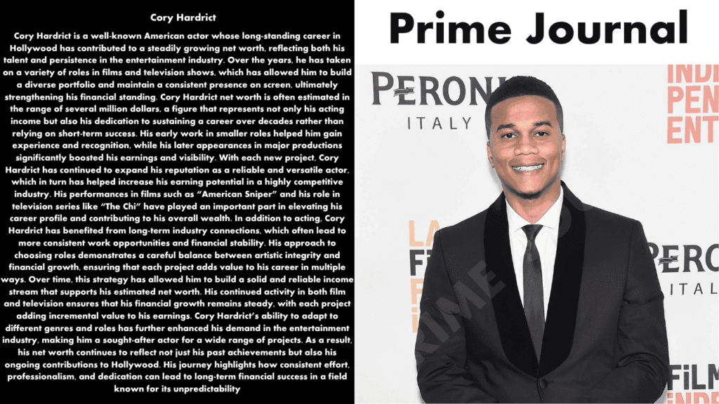 Cory Hardrict Net Worth
